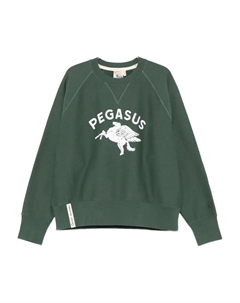 Свитшот с принтом Пегаса, зеленый Champion