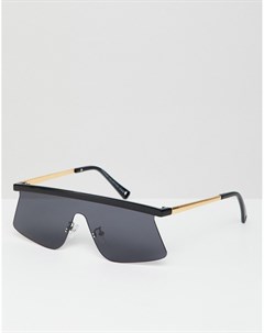 Солнцезащитные очки с черными стеклами 7x