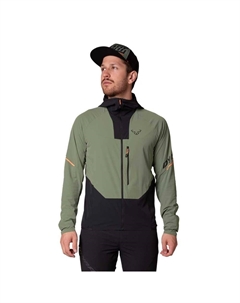 Спортивная куртка Traverse Dynastretch softshell, зеленый Dynafit