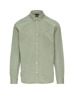 Рубашка на пуговицах классического кроя, Green Qs