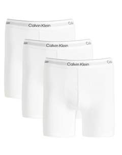 Боксеры Icon - 3 шт. в упаковке, белый Calvin klein
