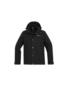 Куртка-ветровка мужская, черный/6000 Jack wolfskin