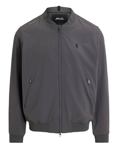 Бомбер на молнии, серый Rlx ralph lauren