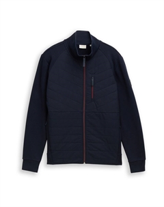 Худи с капюшоном на молнии, Dark blue Tom tailor