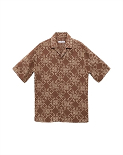 Рубашка на пуговицах классического кроя SAONA, Brown/Cappuccino Mango man