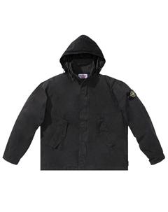 Куртка x Stone Island Cotton Cordura Shell Jacket, Black Supreme