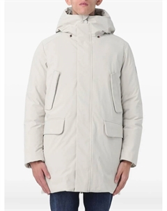 Пальто с капюшоном Wilson, серый Save the duck