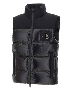 Жилет с фирменной эмблемой, черный Moose knuckles