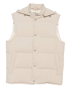Стеганый жилет с капюшоном, нейтральный Eleventy