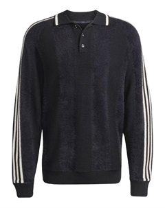 Свитер с длинными рукавами, черный Adidas