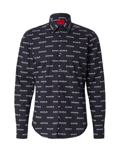 Рубашка на пуговицах классического кроя Ermo, Black Hugo