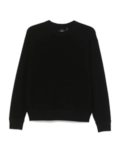 Свитер с круглым вырезом, черный Theory