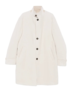 Пальто с высоким воротом на пуговицах, нейтральный Eleventy