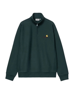 Толстовка с вышивкой и молнией до середины, зеленый Carhartt wip