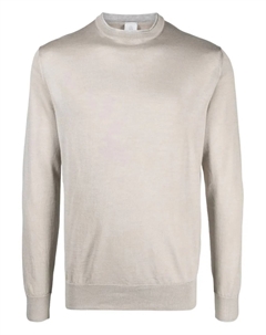 Свитер в рубчик, нейтральный Eleventy