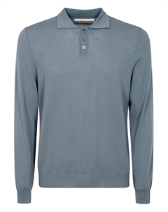 Рубашка поло с длинными рукавами, серый Alpha industries