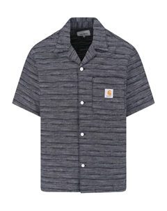 Полосатая рубашка Gellar, серый Carhartt wip