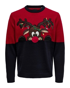 Свитер , Dark red Only & sons