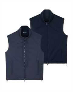 Двусторонний жилет на молнии, синий Paul & shark