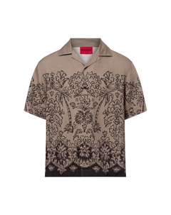 Рубашка на пуговицах Comfort fit Espino, Khaki Hugo