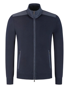 Кардиган на молнии, синий Paul & shark