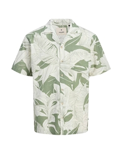Рубашка на пуговицах классического кроя  JPR Bahamas, Olive/Pastel green/White Jack & jones