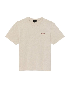 Футболка с круглым вырезом, нейтральный A.p.c.