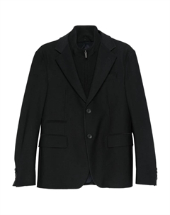 Пиджак на пуговицах, черный Emporio armani