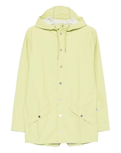 Куртка с капюшоном и застежкой на пуговицы, зеленый Rains