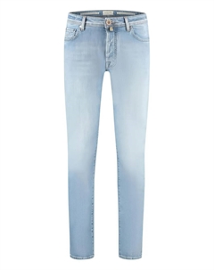 Джинсы с нашивкой-логотипом, синий Jacob cohen