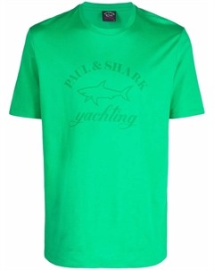 Футболка с логотипом, зеленый Paul & shark