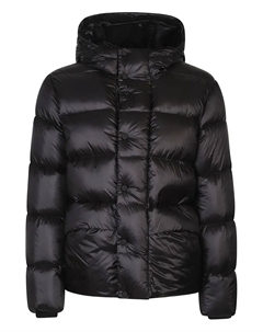 Стеганая куртка с капюшоном, черный Add