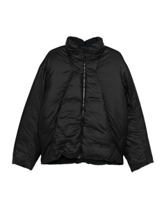 Пуховик на молнии, черный Veilance