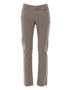 Брюки Nick с карманами, коричневый Jacob cohen