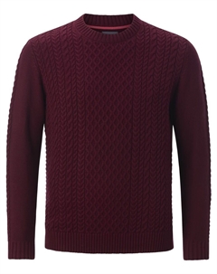 Свитер Bjornstrom, Dark red Jan vanderstorm