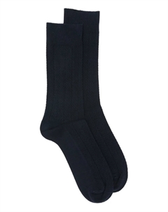 Носки с елочным узором, синий Marc o'polo