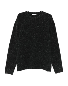 Свитер с круглым вырезом, черный The row
