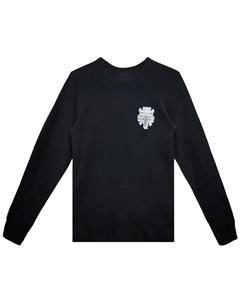 Футболка Dagger Long-Sleeve Thermal T-Shirt, Black Chrome hearts