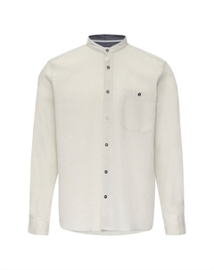 Рубашка на пуговицах классического кроя, Light beige S.oliver