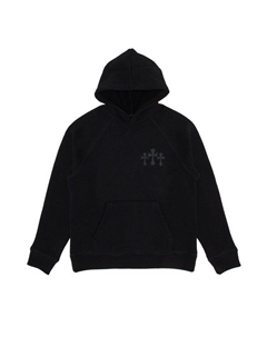 Худи 711 Cemetery Cross Nylon CH Hoodie, Black Chrome hearts
