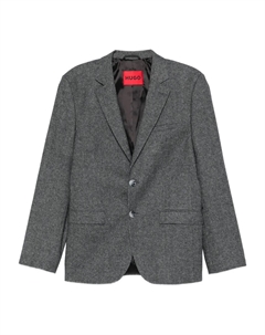 Однобортный пиджак, серый Hugo