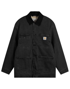 Пальто из денима и повседневной одежды, Black Stone Washed Carhartt wip