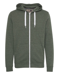 Худи с капюшоном на молнии Olli, Green Solid