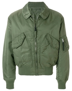 Куртка-бомбер с логотипом, зеленый 1017 alyx 9sm