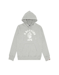 Худи College Pullover Hoodie, Grey Bape