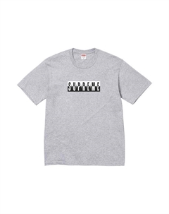 Футболка Split Tee, Heather Grey Supreme