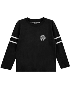 Футболка 33 Horseshoe Logo Long-Sleeve T-Shirt, Black Chrome hearts