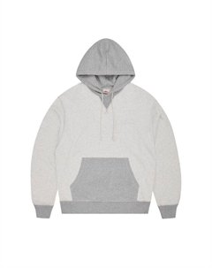 Худи Hmp Contrast Panel Hoodie, Heather Grey Corteiz