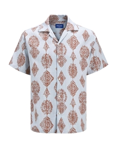 Рубашка на пуговицах Comfort fit  JORHydra Noto, Light blue Jack & jones