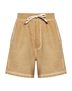 Хлопковые шорты на кулиске, нейтральный Dsquared2